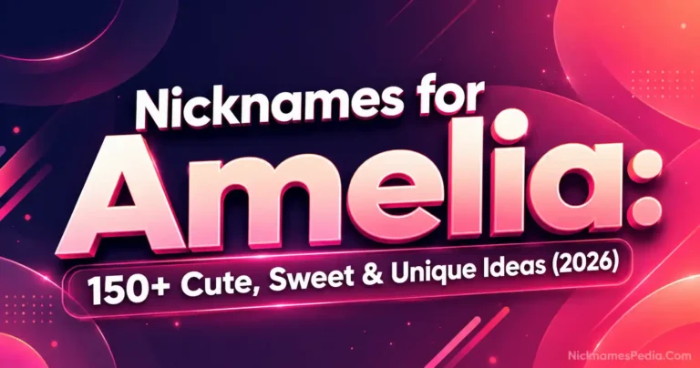Nicknames for Amelia 150+ Cute, Sweet & Unique Ideas (2026)