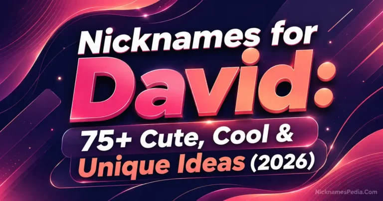 Nicknames for David 75+ Cute, Cool & Unique Ideas (2026)