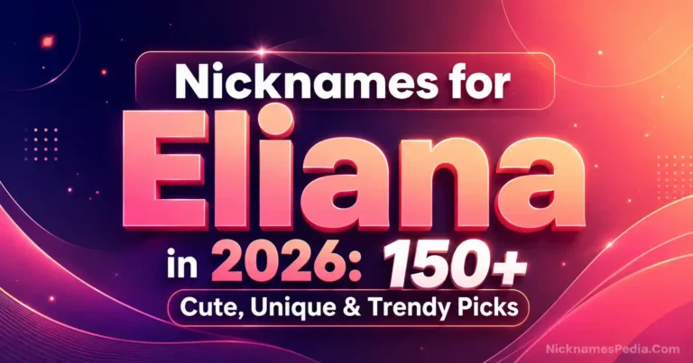 Nicknames for Eliana in 2026 150+ Cute, Unique & Trendy Picks🌞