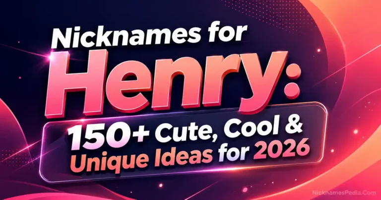 Nicknames for Henry 150+ Cute, Cool & Unique Ideas for 2026 👑