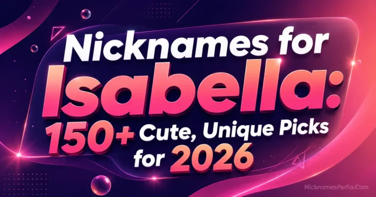 Nicknames for Isabella 150+ Cute, Unique Picks for 2026 🌸