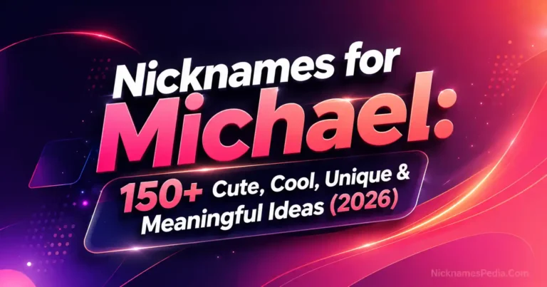 Nicknames for Michael 150+ Cute, Cool, Unique & Meaningful Ideas (2026)🏷️