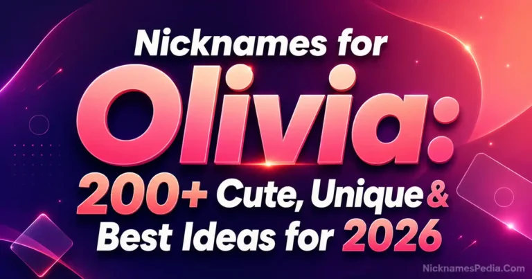 Nicknames for Olivia 200+ Cute, Unique & Best Ideas for 2026🌿
