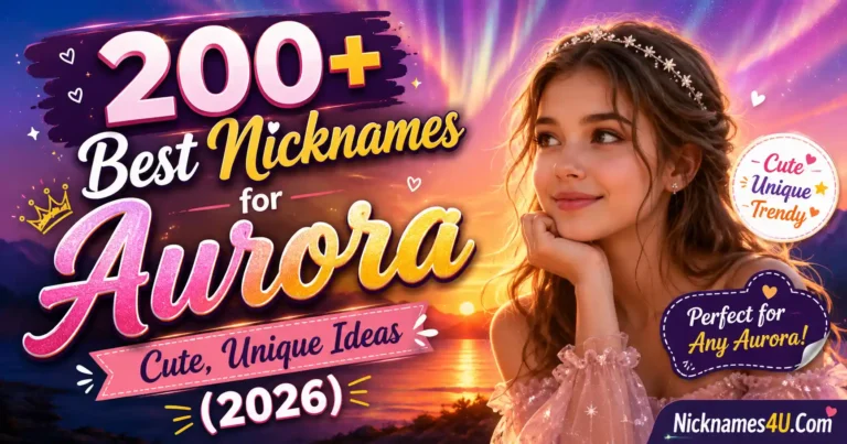 200+ Best Nicknames for Aurora – Cute, Unique Ideas (2026)🌅