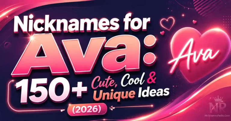 Nicknames for Ava 150+ Cute, Cool & Unique Ideas (2026)