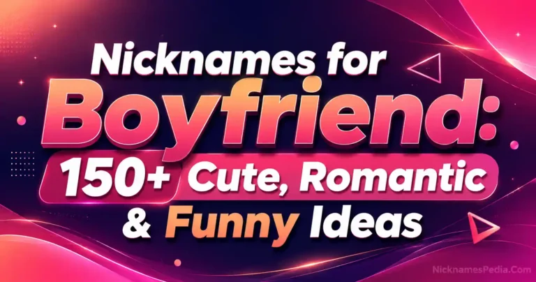 Nicknames for Boyfriend 150+ Cute, Romantic & Funny Ideas