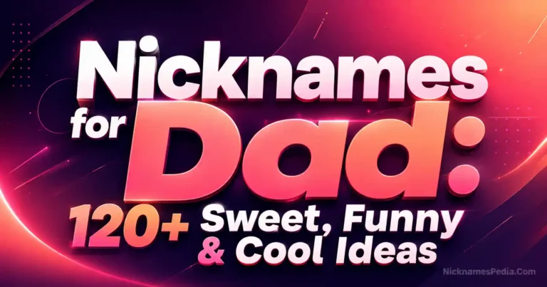 Nicknames for Dad 120+ Sweet, Funny & Cool Ideas