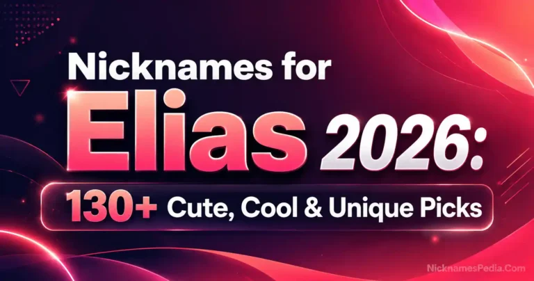 Nicknames for Elias 2026 130+ Cute, Cool & Unique Picks🌟