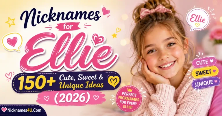 Nicknames for Ellie 150+ Cute, Sweet & Unique Ideas (2026)💛