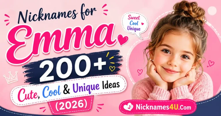 Nicknames for Emma 200+ Cute, Cool & Unique Ideas (2026)👶