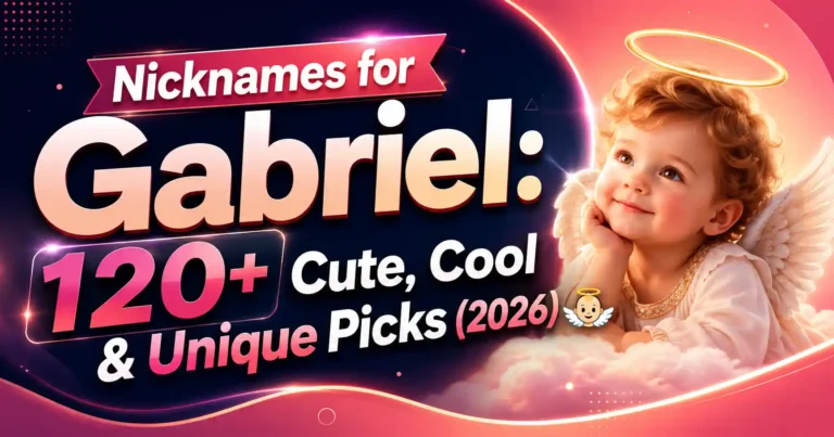 Nicknames for Gabriel: 120+ Cute, Cool & Unique Picks (2026) 👼