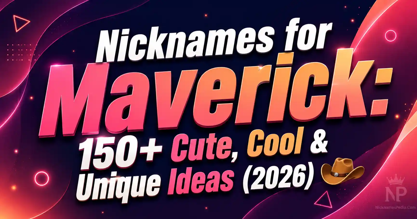 Nicknames for Maverick 150+ Cute, Cool & Unique Ideas (2026) 🤠
