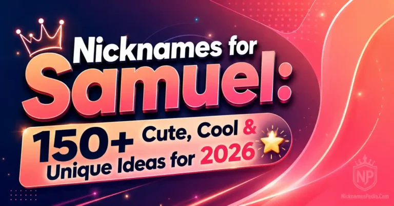 Nicknames for Samuel 150+ Cute, Cool & Unique Ideas for 2026 🌟