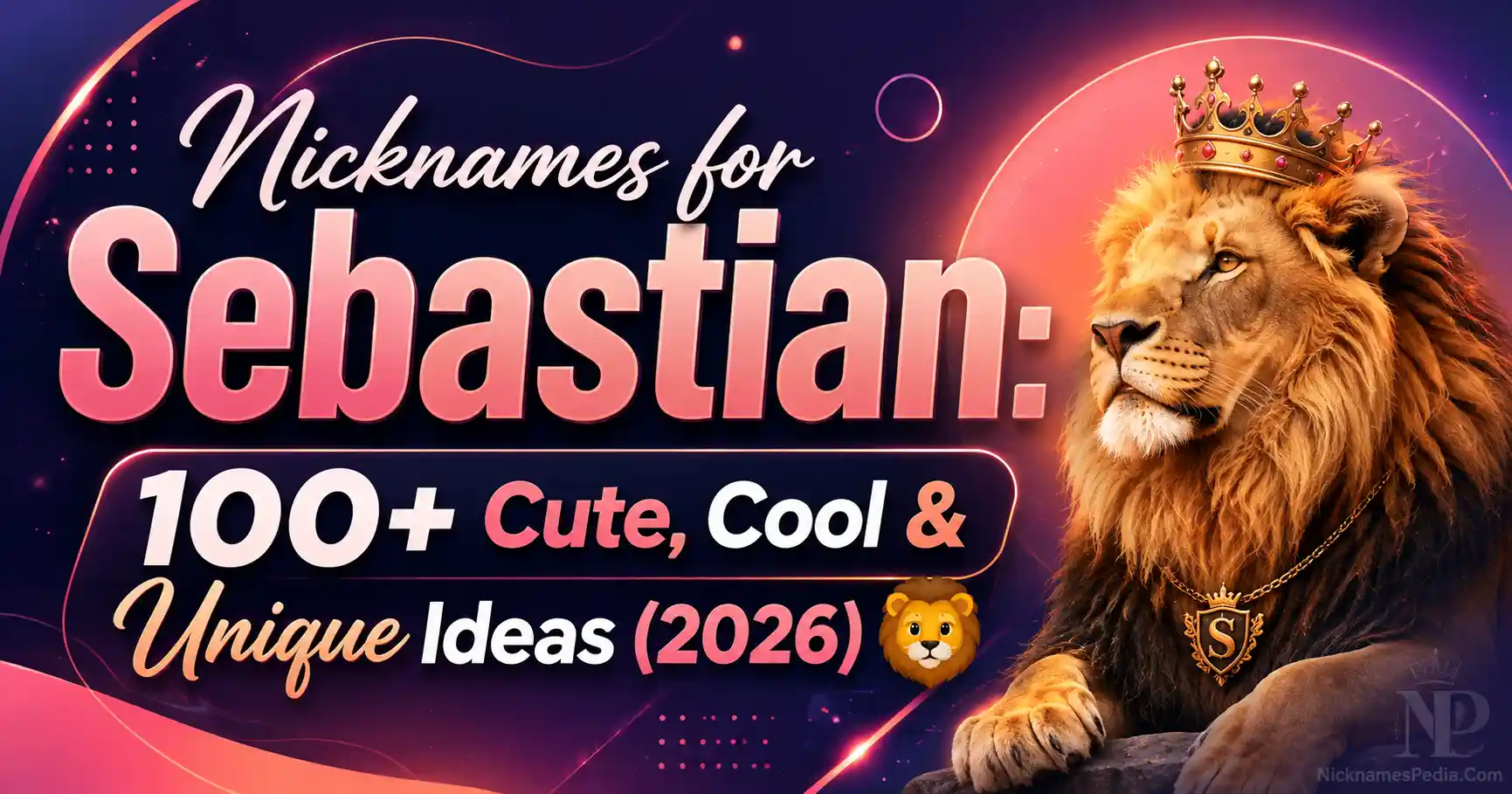 Nicknames for Sebastian 100+ Cute, Cool & Unique Ideas (2026) 🦁