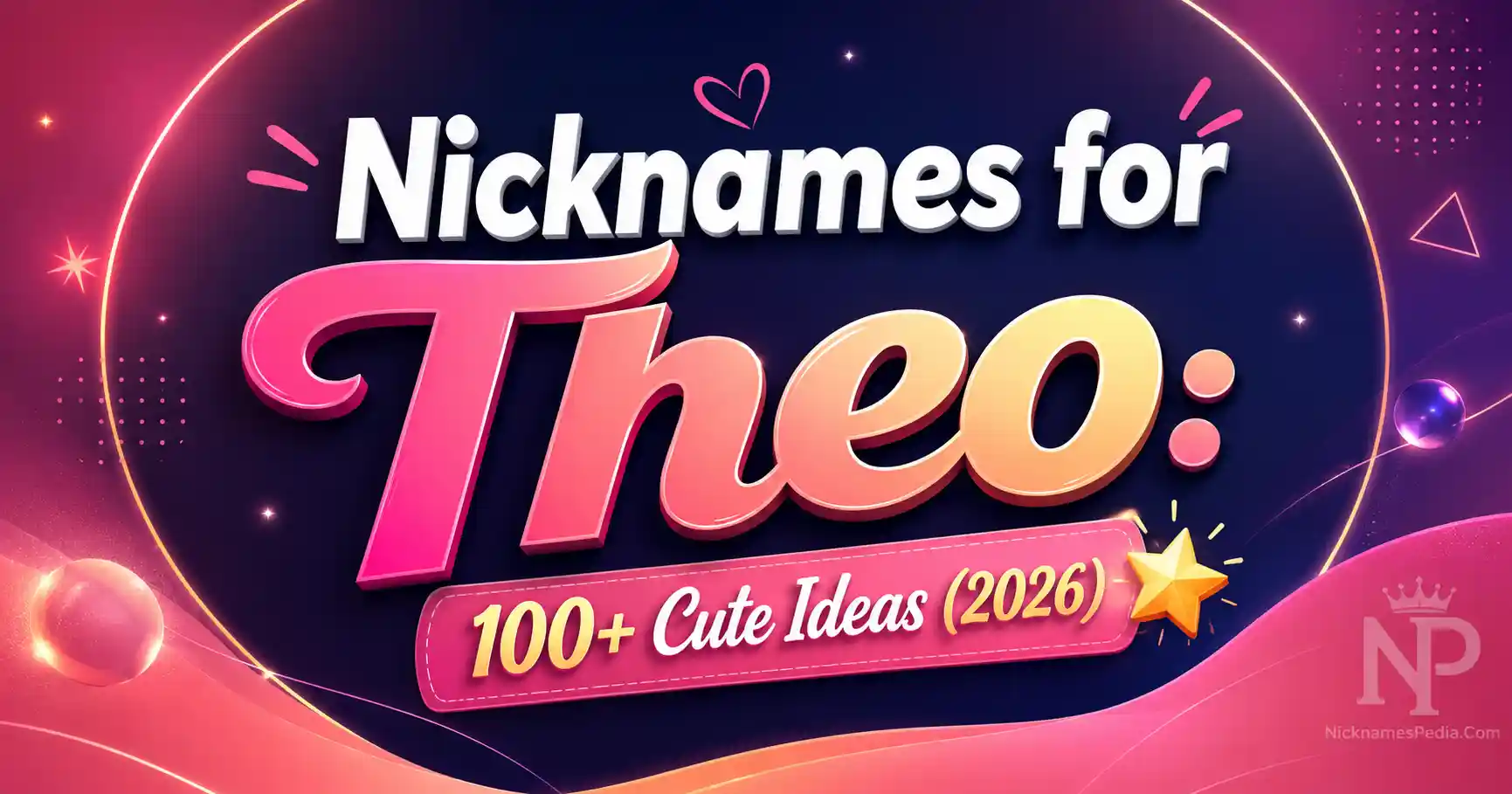 Nicknames for Theo 100+ Cute Ideas (2026) 🌟