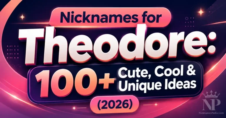 Nicknames for Theodore 100+ Cute, Cool & Unique Ideas (2026)