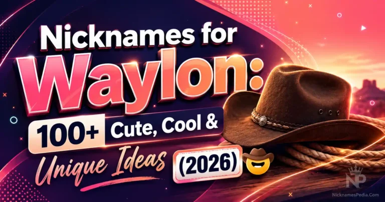 Nicknames for Waylon 100+ Cute, Cool & Unique Ideas (2026) 🤠