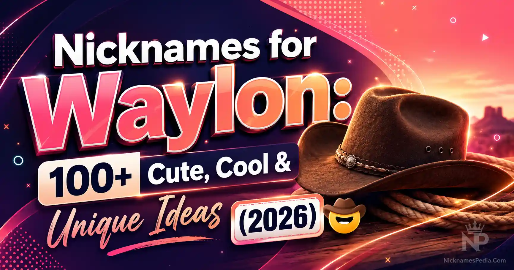 Nicknames for Waylon 100+ Cute, Cool & Unique Ideas (2026) 🤠