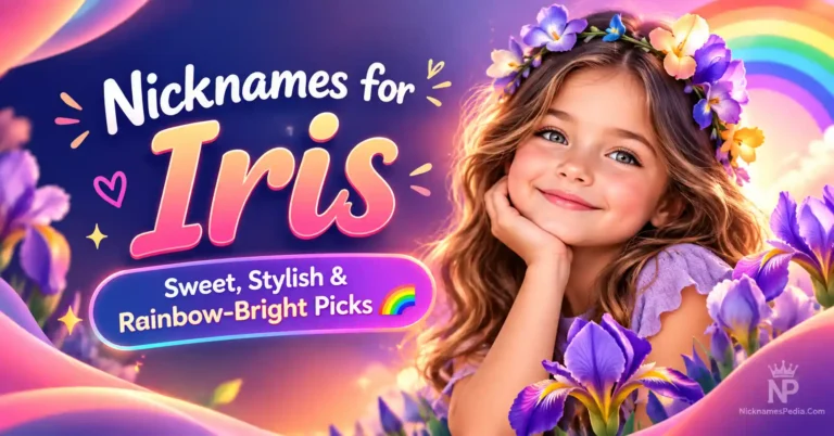 Nicknames for Iris Sweet, Stylish & Rainbow-Bright Picks 🌈