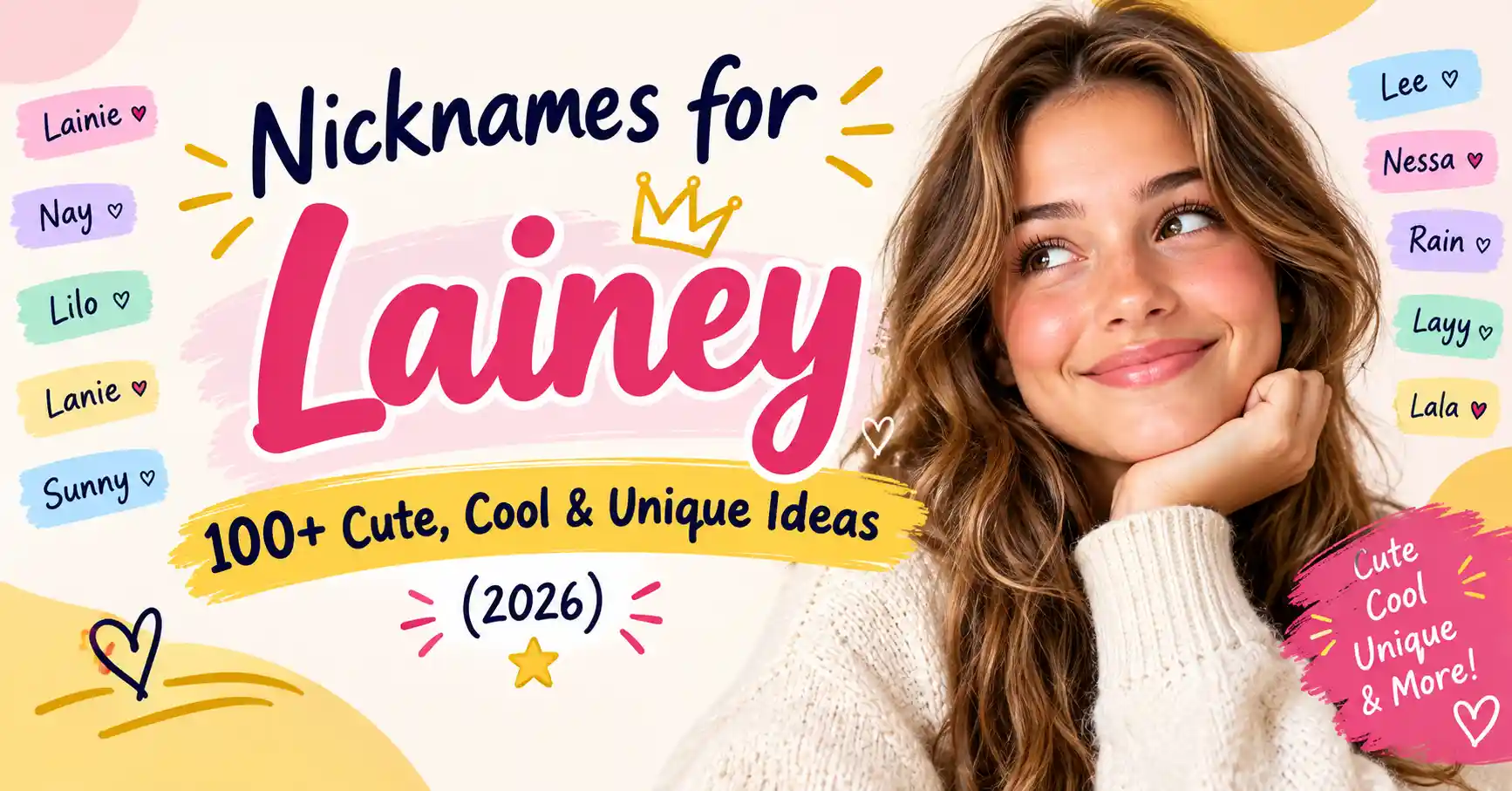 Nicknames for Lainey 100+ Cute, Cool & Unique Ideas (2026) 🌟