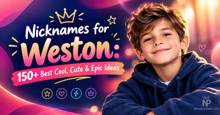 Nicknames for Weston 150+ Best Cool, Cute & Epic IdeasNicknames for Weston 150+ Best Cool, Cute & Epic Ideas